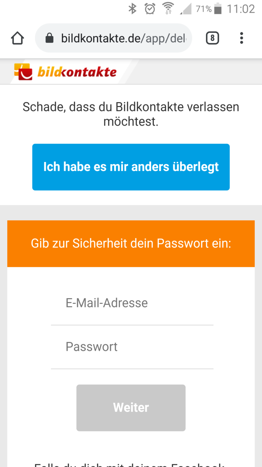 Ich beende dating-apps