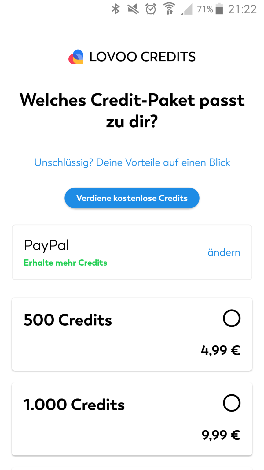 Lovoo App Kosten Abo lovoo abo kosten