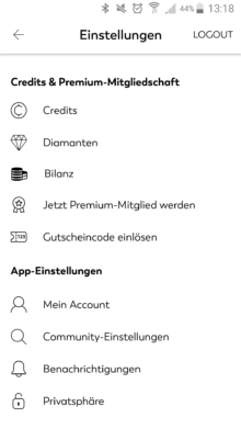 Credits billanz lovoo Lovoo Review
