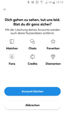 Profilbild löschen lovoo FAQ: Wie
