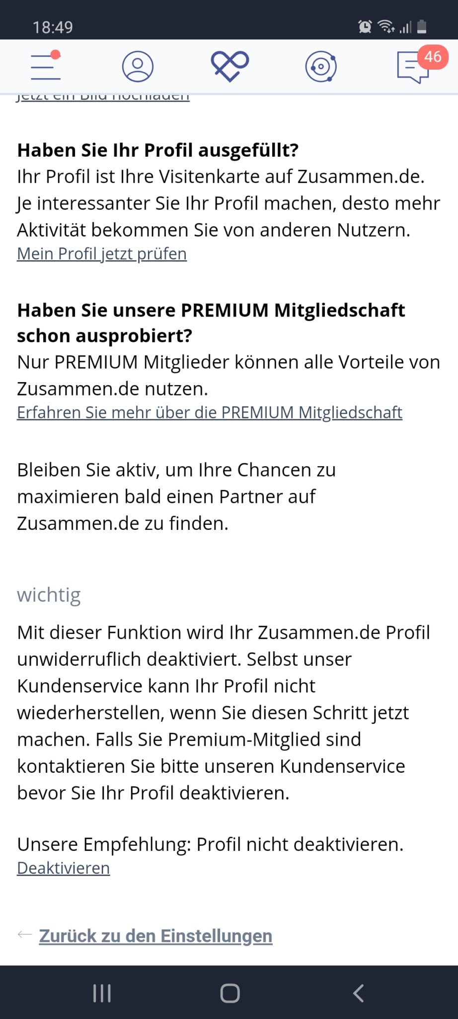 Partnersuche.de abo kündigen