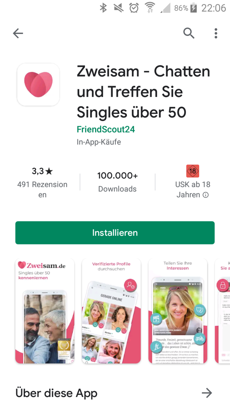 Bester dating service für über 50