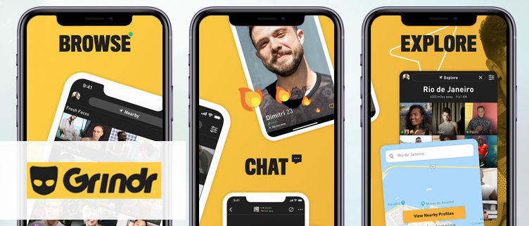 screenshots Grindr